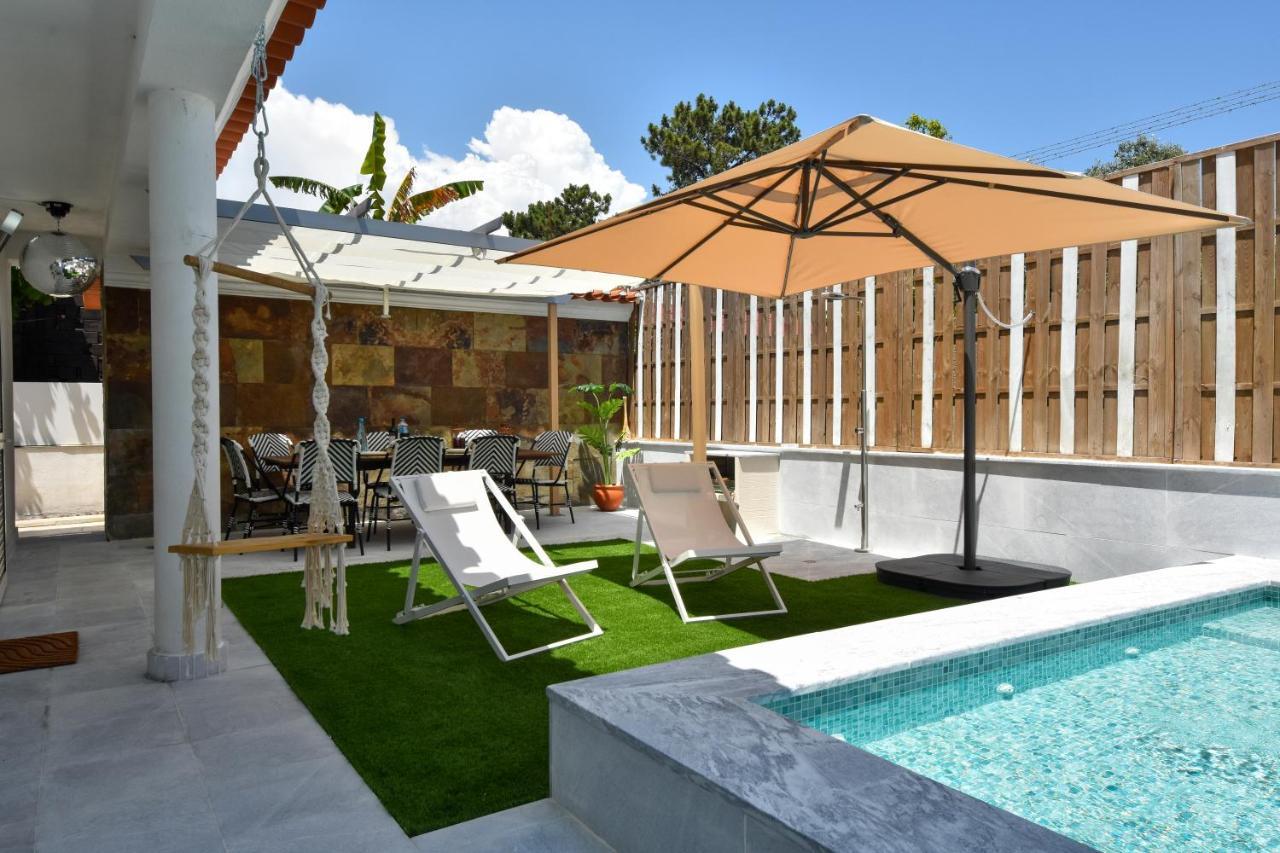 Aroeira Villa With Heated Pool By Golf Course, Beach And Lisbon Exterior foto